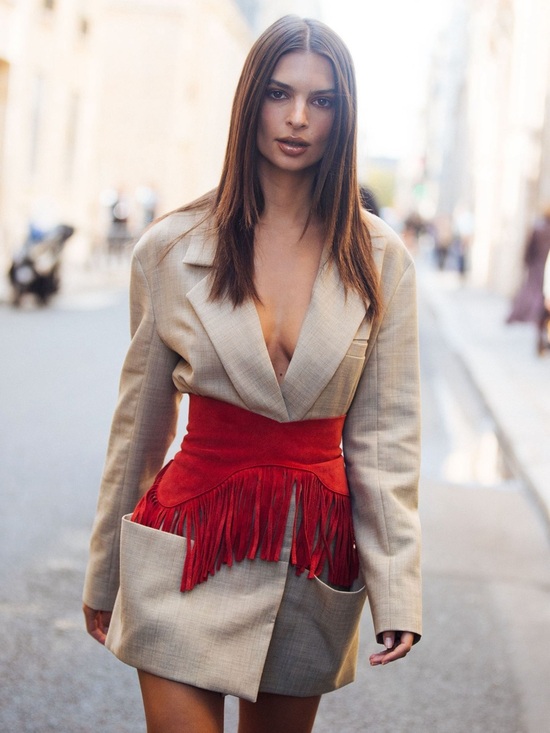 Jacquemus Jackets & Blazers - Jacquemus Le Souk Saafi Oversized Melange Wool Blazer in Neutral Beige